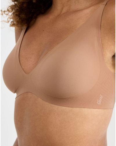 Sujetador sin aros push-up Sloggi Zero Feel (Nostalgic Brown)