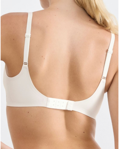 Soutien-gorge push-up sans armature Sloggi Zero Feel (Silk White)