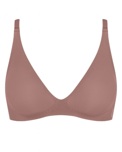 Soutien-gorge push-up sans armature Sloggi Zero Feel (Cacao)