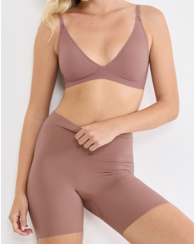 Wireless push-up bra Sloggi Zero Feel (Cacao)