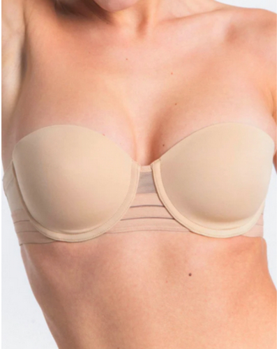 Sujetador bandeau Maison Lejaby Nufit (Power Skin)