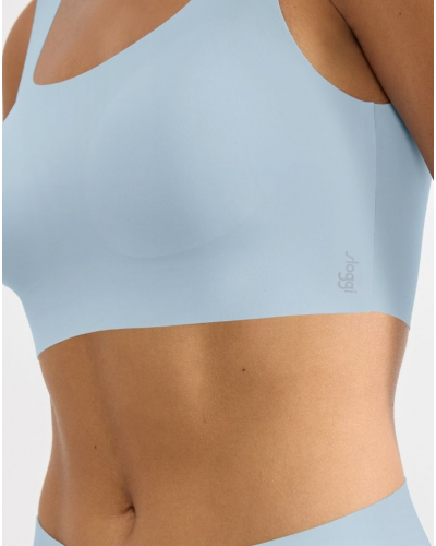 Bralette top Sloggi ZERO Feel (Light Blue)