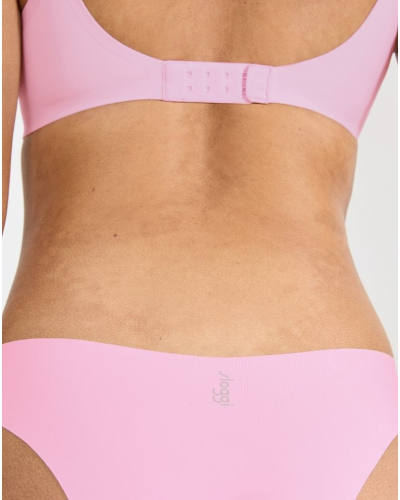 Tanga Sloggi Zero Feel (Floral Pink)