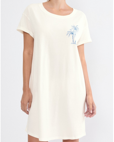 Camisón Triumph 100 % algodón (Silk White)