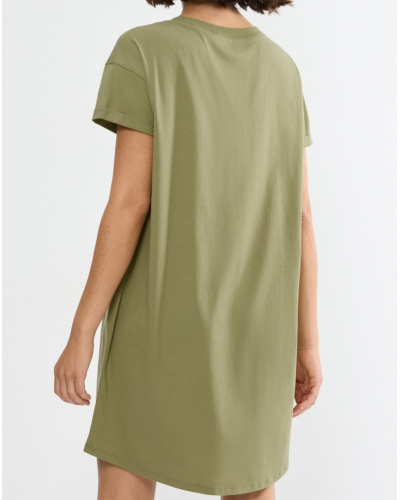 Chemise de nuit 100% coton Triumph (Olive Gold)