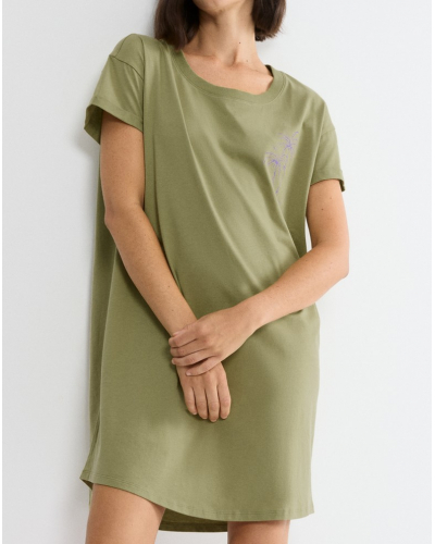 Triumph nightdress 100% cotton (Olive Gold)