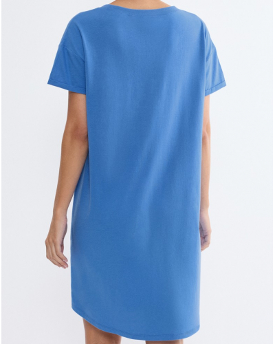 Chemise de nuit 100% coton Triumph (Ciel)