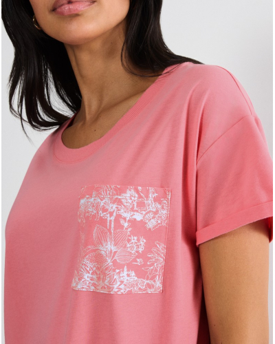 Chemise de nuit 100% coton Triumph (Cherry Rose)