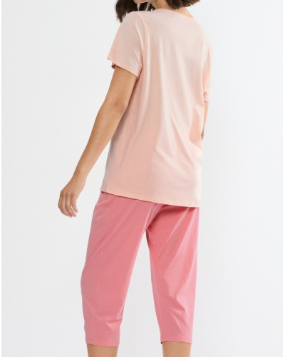 Triumph Capri short pyjamas 100% cotton (Pink-Light Comb)