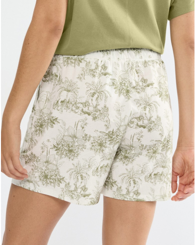 Pantalones cortos Triumph 100 % algodón (Green-Light Comb)