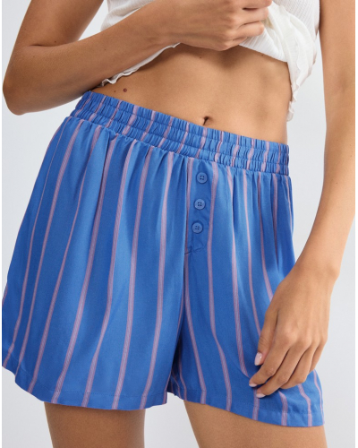 Triumph shorts 100% viscose (Blue Comb)