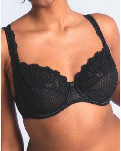 Sujetador con aros de bienestar Maison Lejaby Gaby (Negro)