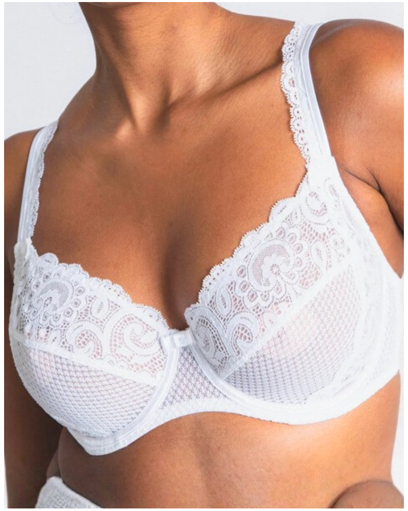 Well-being underwire bra Maison Lejaby Maison Lejaby Gaby (White)