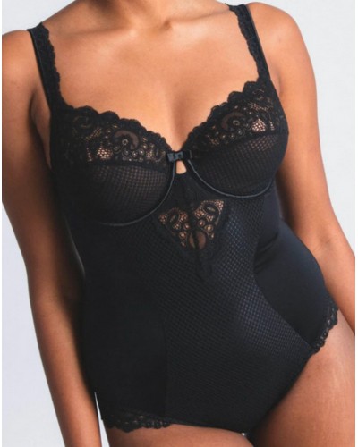 Body con aros Maison Lejaby Gaby (Negro)