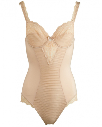 Body con aros Maison Lejaby Gaby (Rose Fumé)