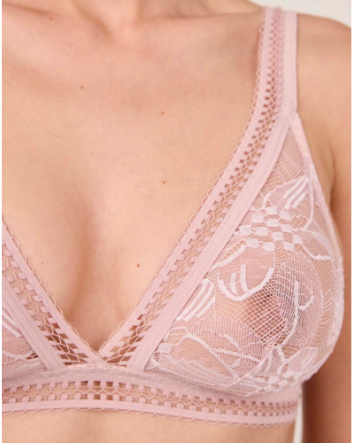 Wireless triangle bra Maison Lejaby Songe (Misty Rose)