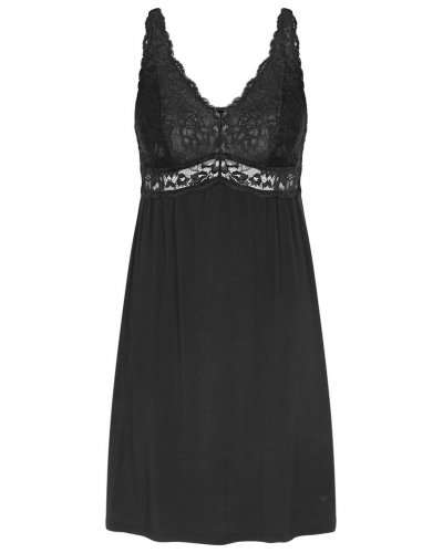 Chemise de nuit Triumph (Noir)