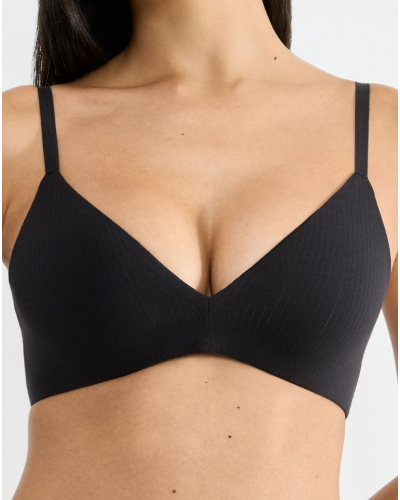 Soutien-gorge push-up sans armature Sloggi Zero Feel Pure (Noir)