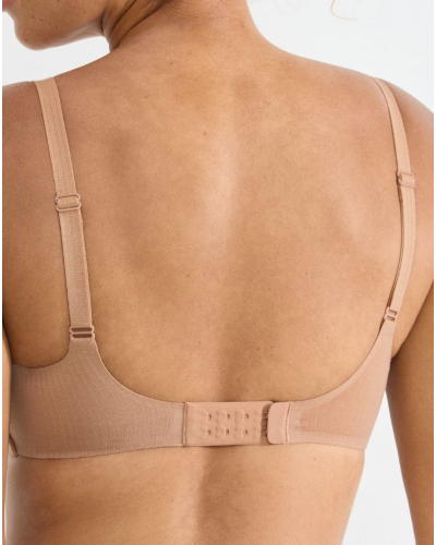 Wireless push-up bra Sloggi Zero Feel Pure (Nostalgic Brown)