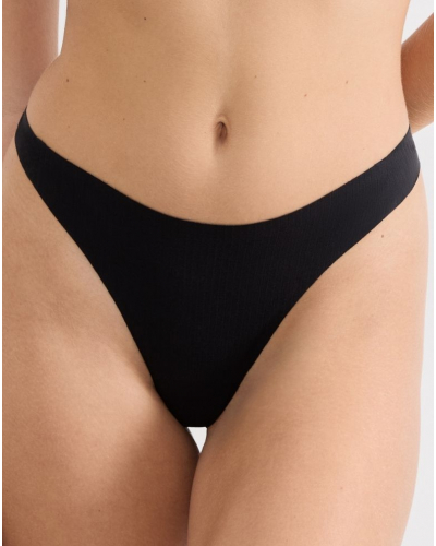 String Sloggi Zero Feel Pure (Noir)