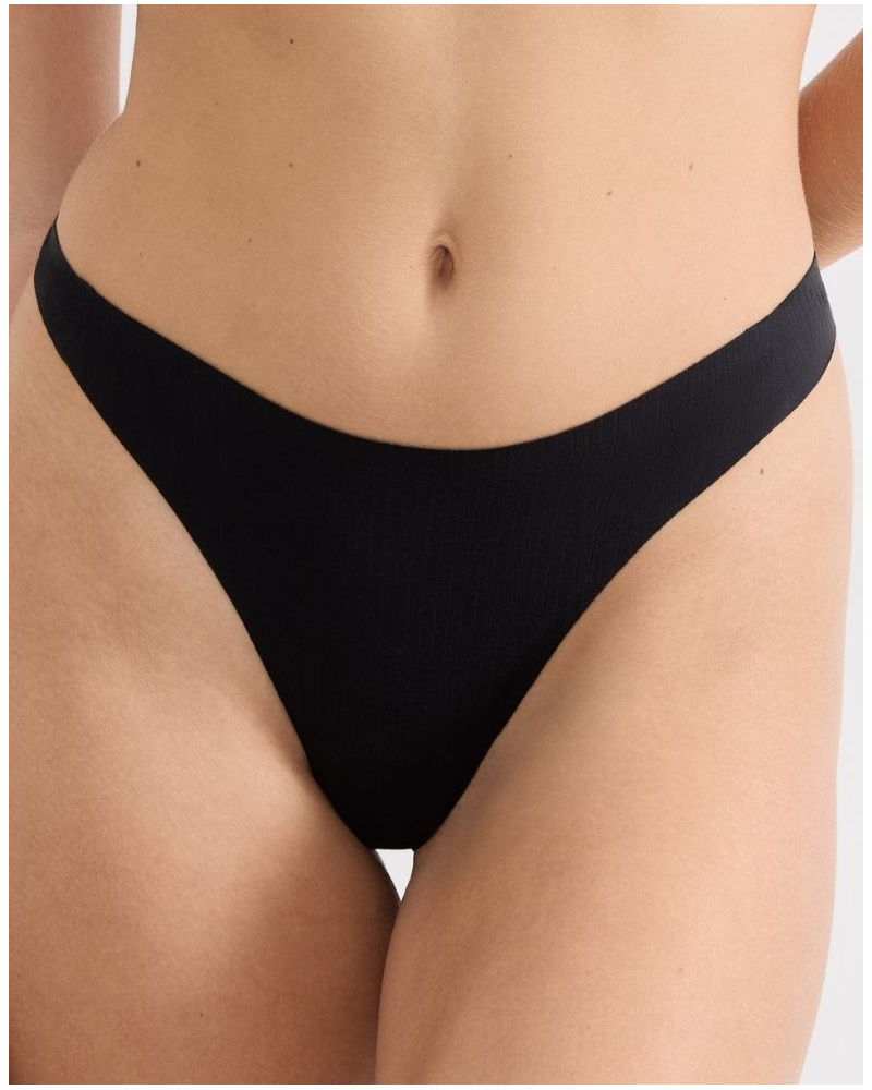 String Sloggi Zero Feel Pure (Noir)