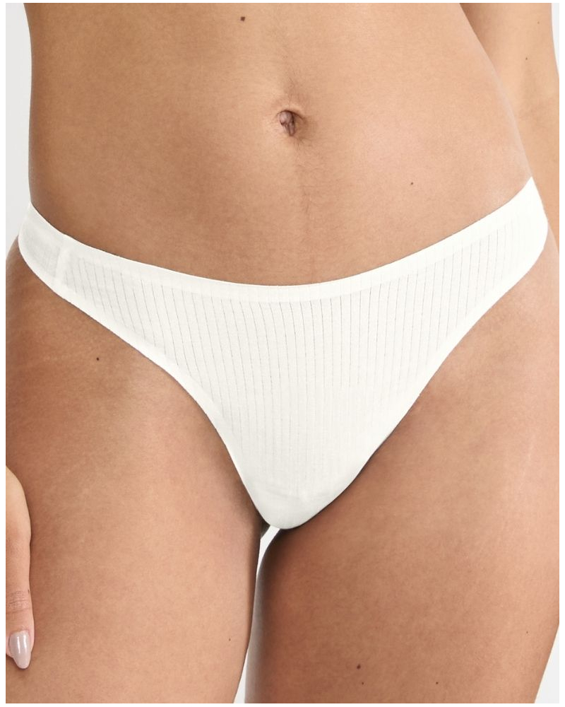 Thong Sloggi Zero Feel Pure (Silk White)