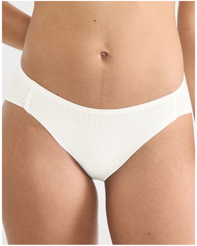 Calzoncillo escotado Sloggi Zero Feel Pure (Silk White)