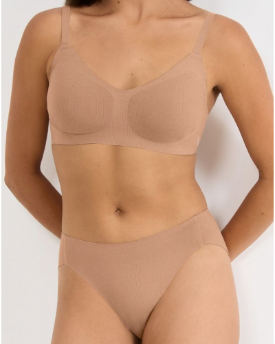 Slip échancré Sloggi Zero Feel Pure (Nostalgic Brown)