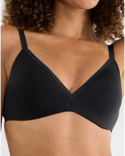 Soutien-gorge push-up sans armature Sloggi Zero Feel Air (Noir)