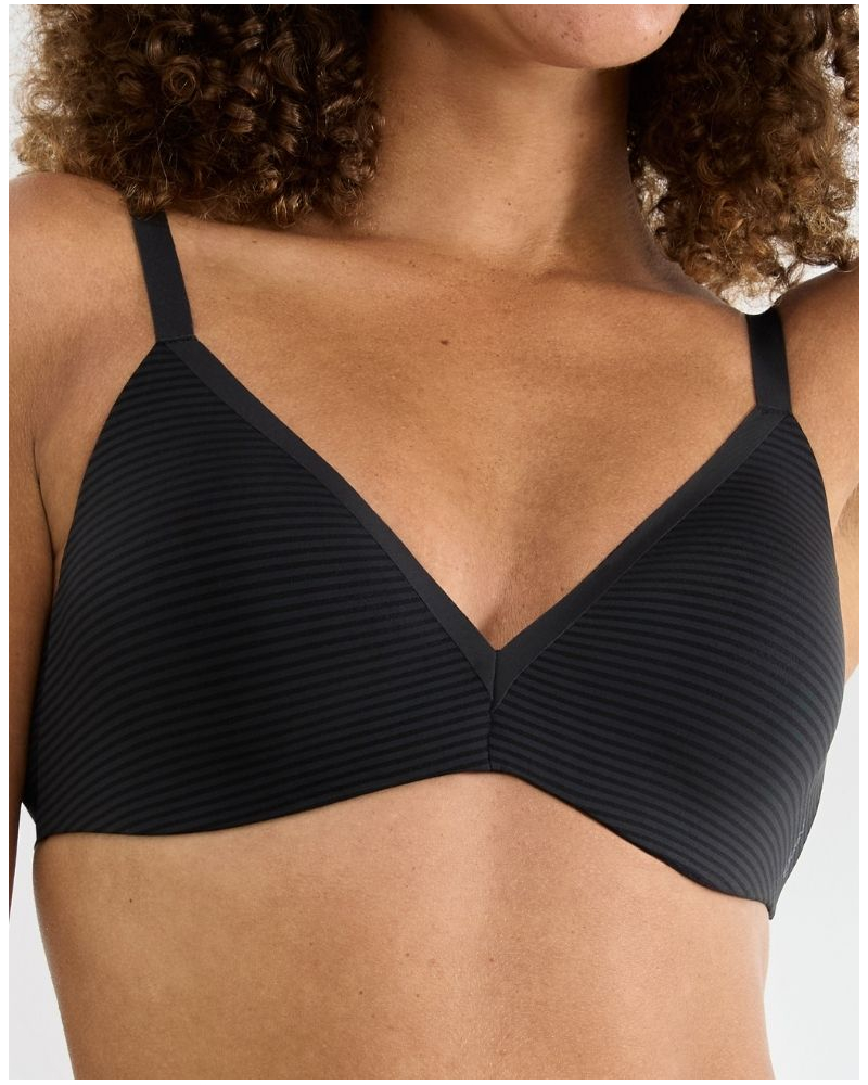 Sujetador sin aros push-up Zero Feel Air (Negro)