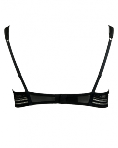 Sujetador balconet con copas spacer Maison Lejaby Miss Lejaby (Negro)
