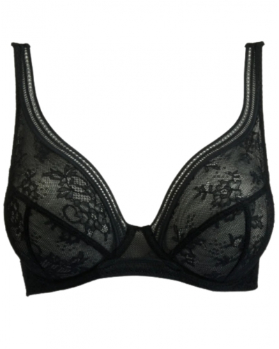 Soutien-gorge triangle avec armatures Maison Lejaby Miss Lejaby (Noir)