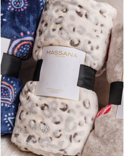 Plaid Massana Leopard V24 (Multicolore)