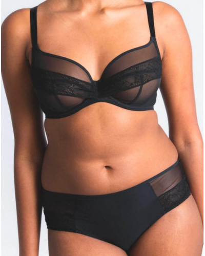 Sujetador con aros de bienestar Maison Lejaby Nudité (Negro)