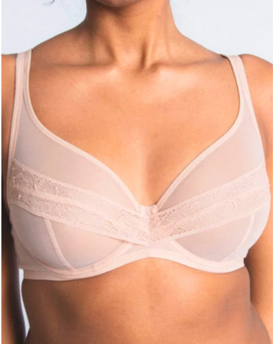 Soutien-gorge triangle avec armatures Maison Lejaby Nudité (Manhattan)