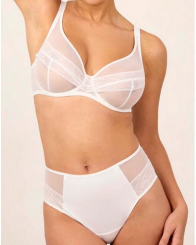 Soutien-gorge triangle avec armatures Maison Lejaby Nudité (Lys)