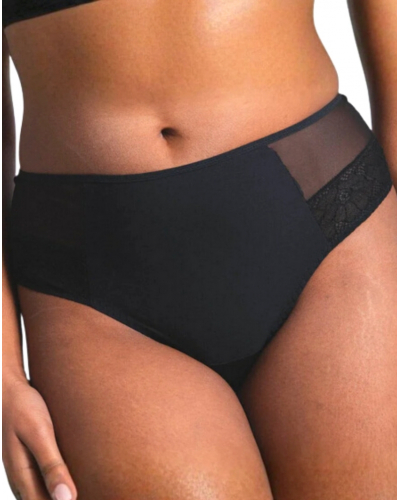 Shorty Tanga Maison Lejaby Nudité (Noir)
