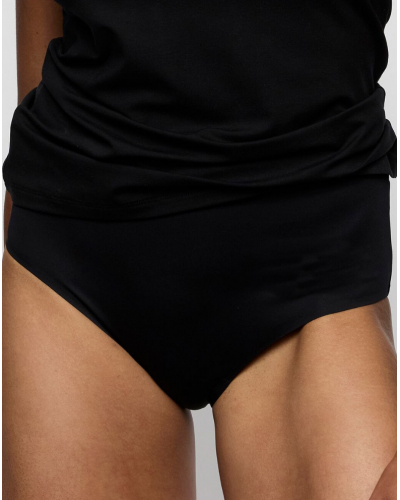 Slip invisible taille haute Marie Jo Soft Studio (Noir)