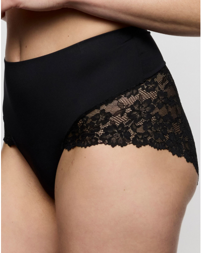 Braga de cintura alta alisadora Marie Jo Soft Studio (Negro)