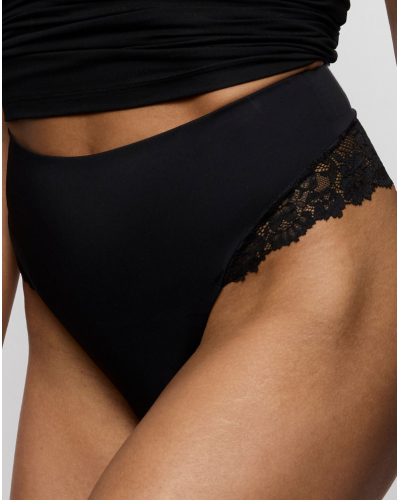 String taille haute lissant Marie Jo Soft Studio (Noir)