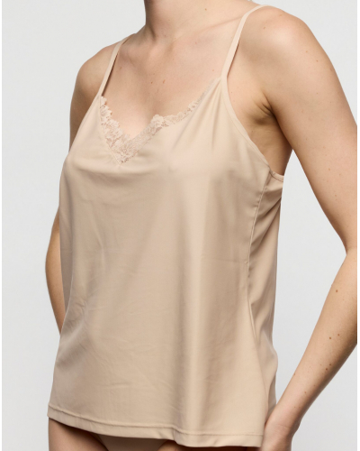 Camiseta de tirantes finos Marie Jo Soft Studio (Caffé Latte)