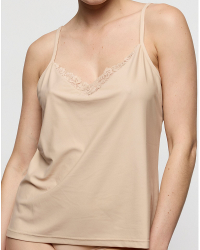 Camiseta de tirantes finos Marie Jo Soft Studio (Caffé Latte)