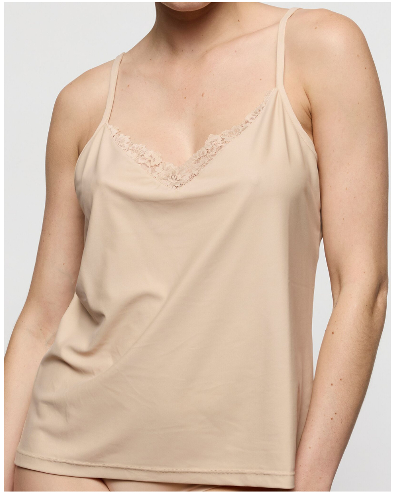 Camiseta de tirantes finos Marie Jo Soft Studio (Caffé Latte)