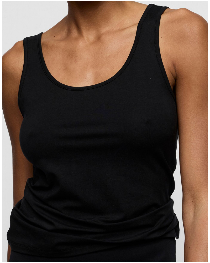 Camiseta de interior con tirantes anchos Marie Jo Soft Studio (Negro)