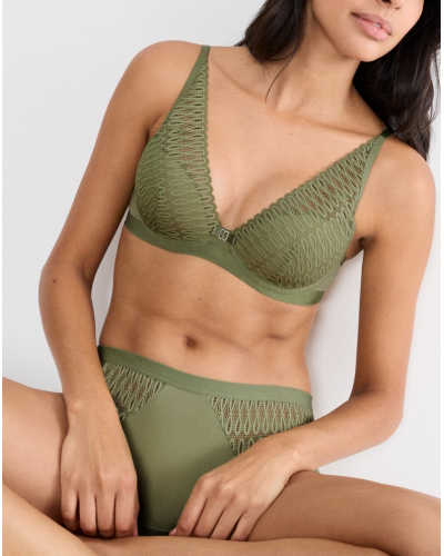 Soutien-gorge triangle Triumph Aura Spotlight (Olive Gold)