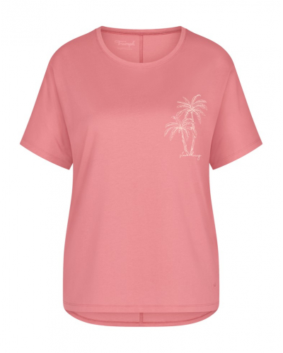 Short-sleeved pyjama top Nuit Triumph (Cherry Rose)