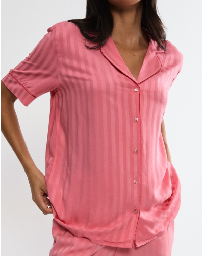 Camiseta de boyfriend Triumph (Cherry Rose)