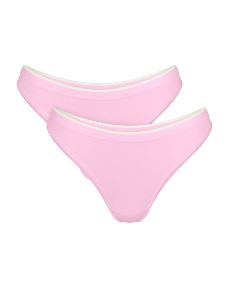 Lot de 2 tangas Sloggi GO Sense (Floral Pink)
