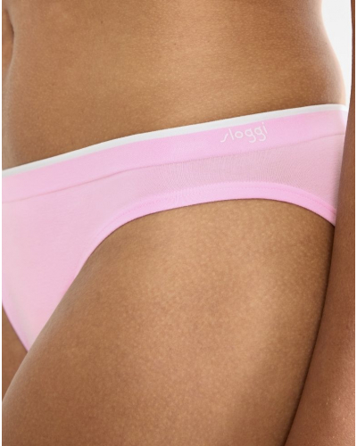 Lot de 2 slips Sloggi GO Sense (Floral Pink)