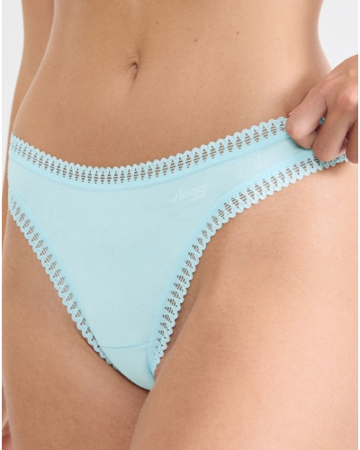 String coton Sloggi Go Crush (Lot de 3) (Imprimé Fresh Mint)